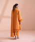 Peach Coral Ladies Unstitched Three Piece